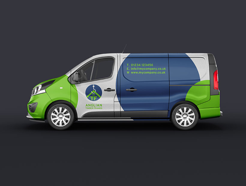 Branding for timber frame manufacturer and installer
